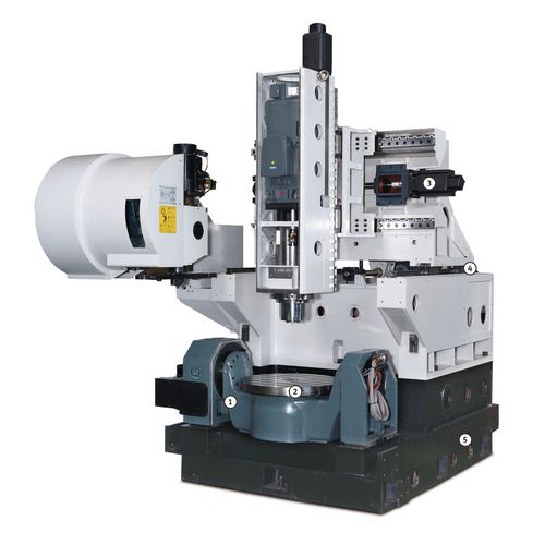 Schwenk- und DrehtischVon L.C.M ItalienPerfekte geometrischen und funktionale AbstimmungSpäneabfuhrMaschine für optimale Späneabfuhr konzipiertZentralantriebY-AchseFührungenHochpräzise Rollenführungen in allen drei AchsenVordere Linearführungen enthalten zusätzliche Führungswagen um die dynamische Stabilität sicherzustellenGrundkörperStark verrippte, verwindungsfreie Maschinenbasis aus Qualitäts-GussSpindelInlinespindel mit einer Drehzahl von 15.000 min-1oderHochfrequenz Spindel (Built-in Spindel)von Kessler mit einer Drehzahl von 24.000 min-1Hauptspindel und MotorWassergekühlt